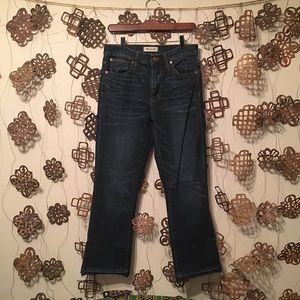 Madewell Cali Demi-Boot Jean Size 28
